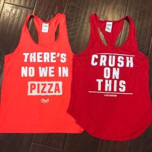 Pink by Victoria's secret tank tops
